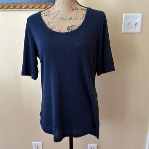 Dark blue athleta shirt